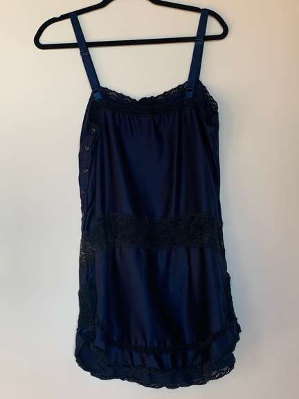 Free People Silk & Lace Slip