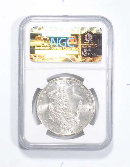 MS65* 1882-S Morgan Silver Dollar - CAC - Graded NGC