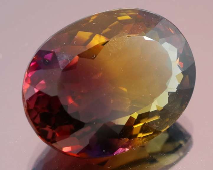 Premium 49.17ct Hydrothermal Ametrine