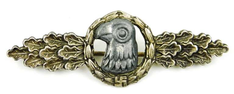 German Nazi Oak Leaf & Eagle Pin