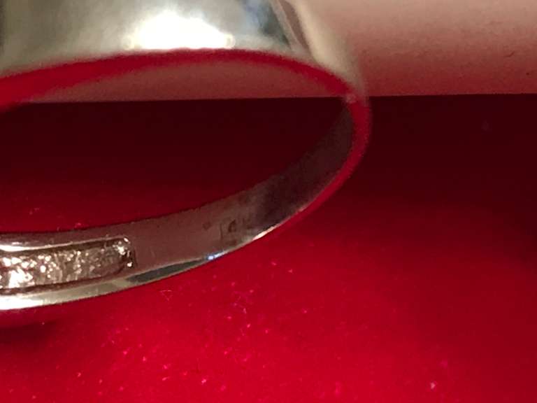 LADIES 14K WHITE GOLD DIAMOND RING