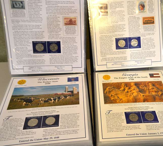 STATEHOOD QUARTER COLLECTION INPAGES & ALBUMS