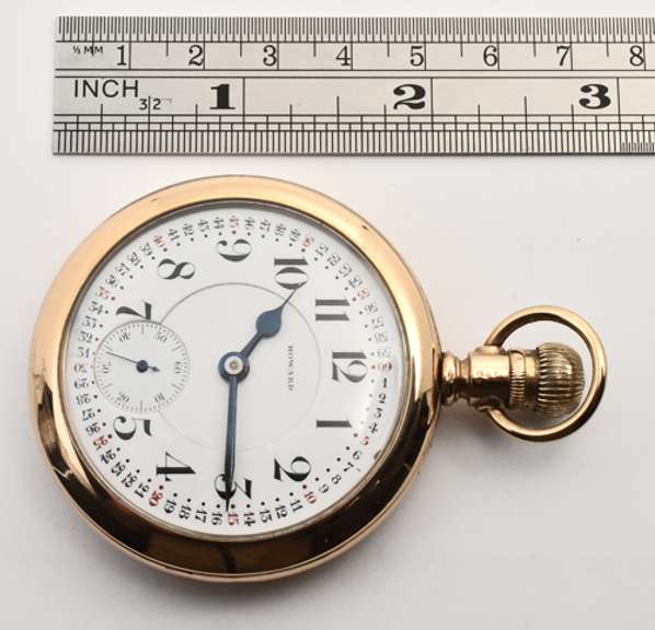 Nice Howard Gold Filled Pocket Watch