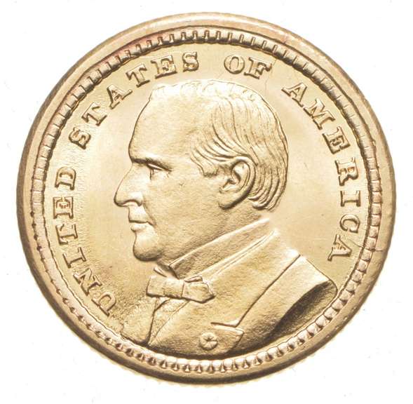 1903 $1.00 Louisiana Purchase McKinley Gold Dollar
