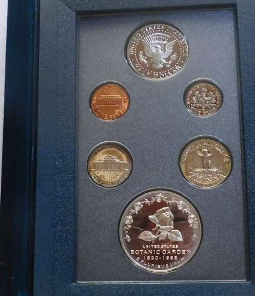 1997 Prestige Set, w/PRF Silver Dol.