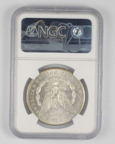 MS64 1878-CC Morgan Silver Dollar - Graded NGC