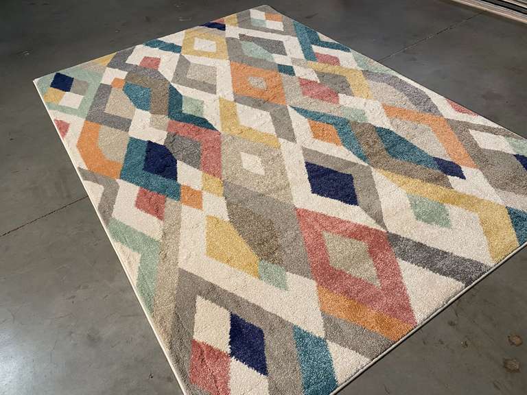 EYE CATCHING ART DECO RUG 6x8