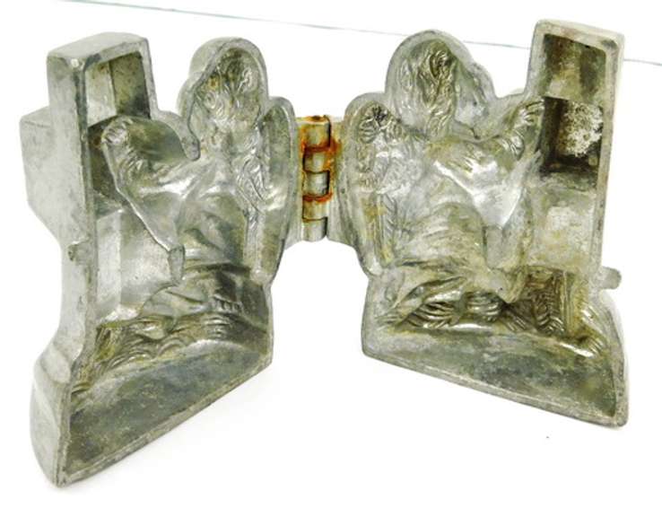 Antique Angel & Cross Easter Ice Cream Mold