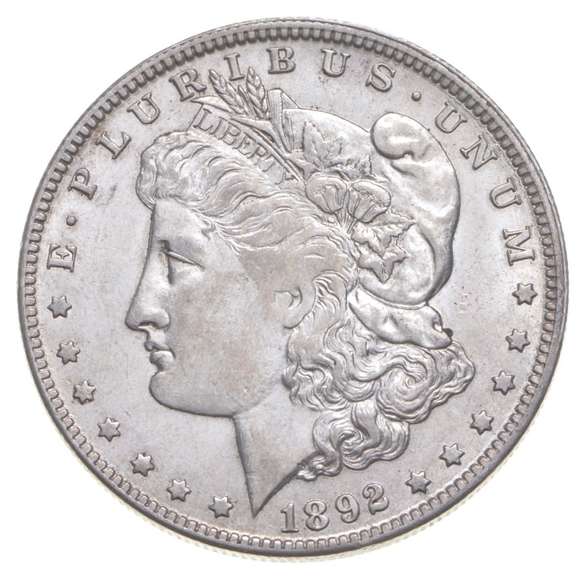 1892-O Morgan Silver Dollar