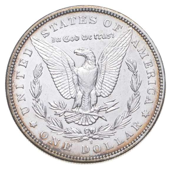 1896-S Morgan Silver Dollar