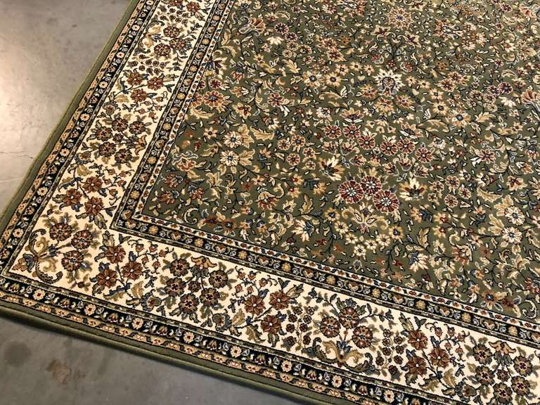 BELGIUM BLEND OF CLASSIC DESIGN & MODERN COLORS PERSIAN DESIGN  8x11