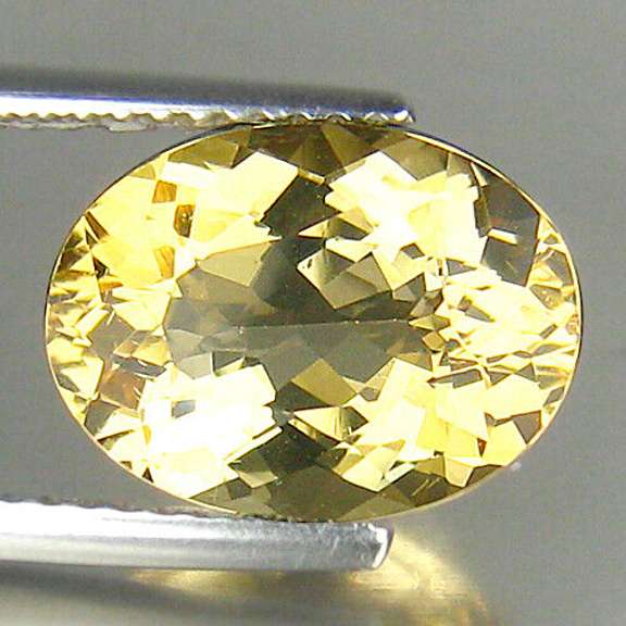Very fine 3.21ct untreated Golden Beryl