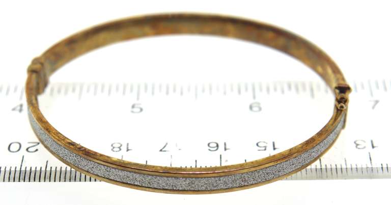 Sterling Silver Bangle and Charm Bracelet