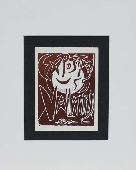 PABLO PICASSO (AFTER) EXPOSITION VALLAURIS 55