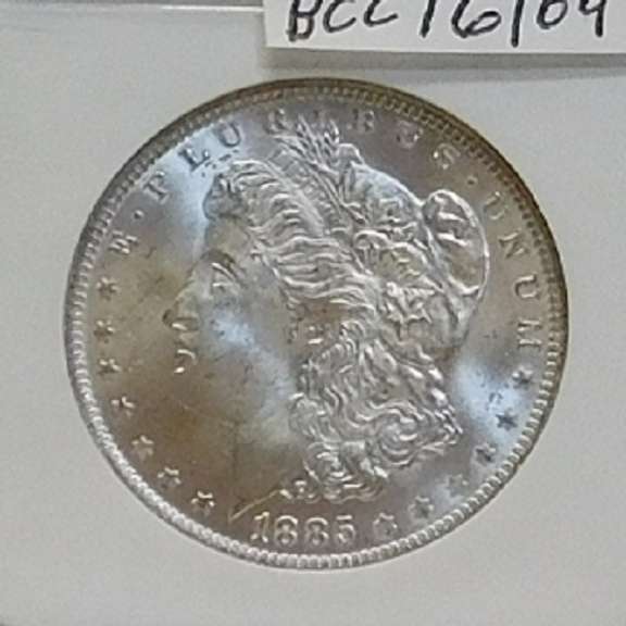 1885-O Morgan Dol NGC MS-63