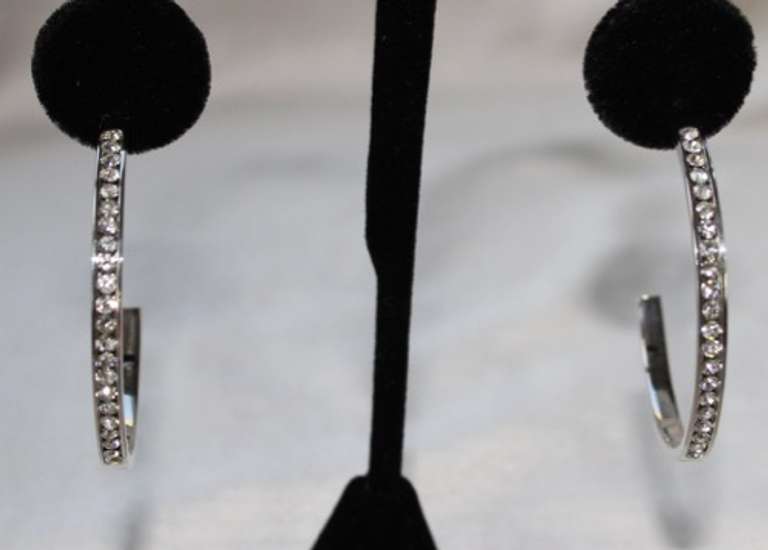 A Very Sexy  Fashion Design Half Hoop Earrings