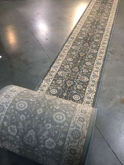 34 ft Long stair/hallway roll runner