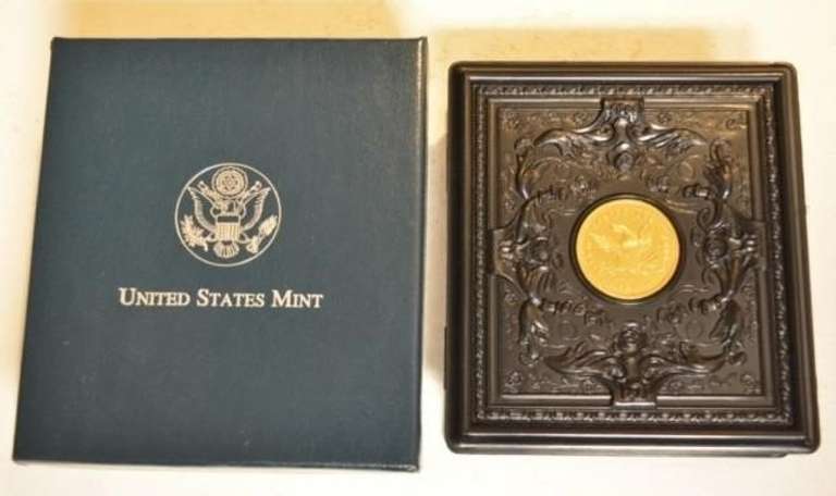 1995 Civil War 2Coin Proof Commem Set OGP