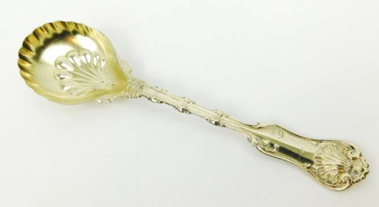 Antique Sterling Silver Sugar Spoon/Ladle