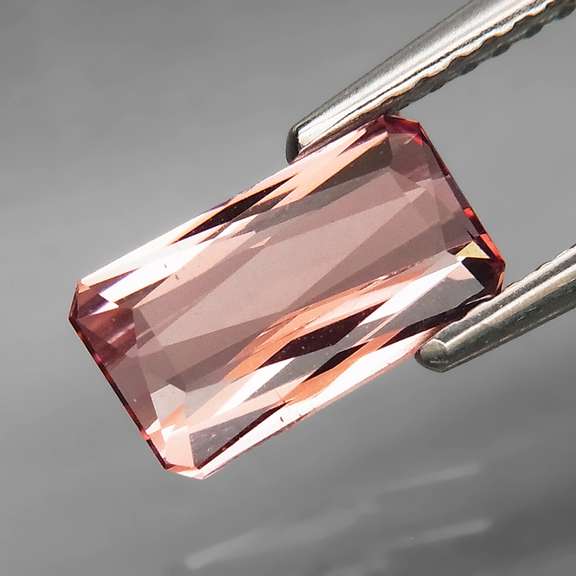 Vibrant! 1.15ct VS scissor cut pink Tourmaline