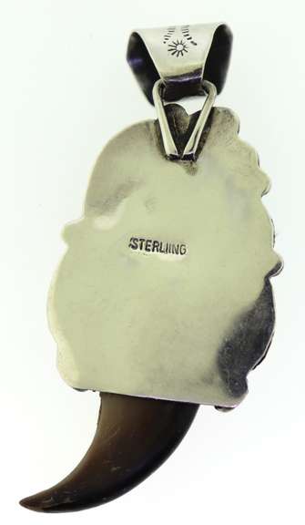 Sterling Silver Navajo Pendant