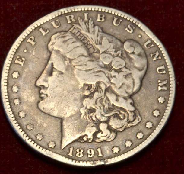 1891 CC Morgan Dollar Circulated