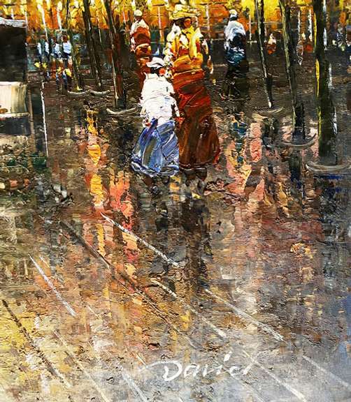 ONE OF A KIND  HAND PAINTED OIL PAINTING ON CANVAS