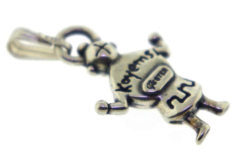 Sterling Silver Hopi Koyemsi Pendant