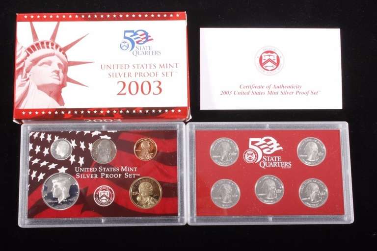 2003 SILVER PROOF SET