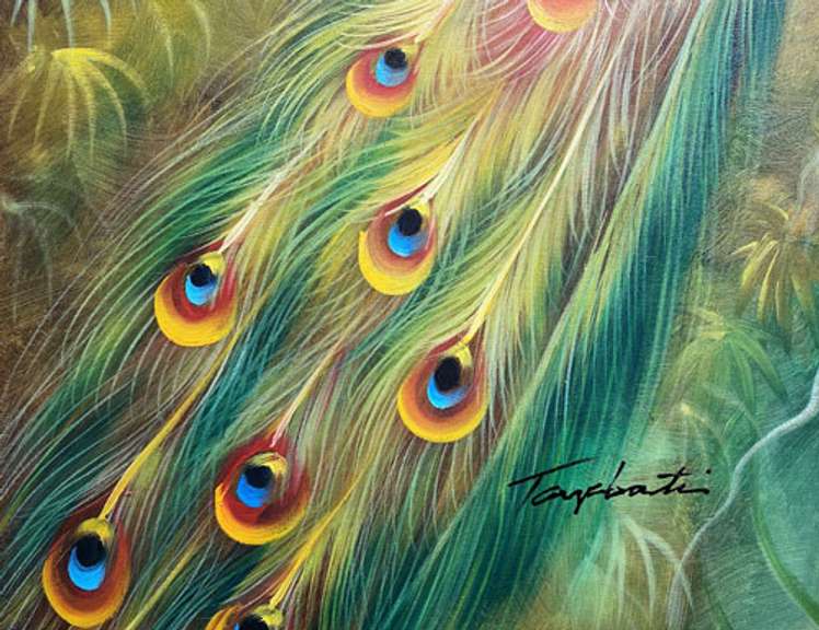 ONE OF A KIND HAND PAINTED OIL PAINTING ON CANVAS