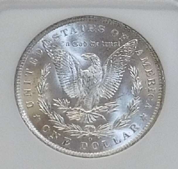 1885-O Morgan Dol NGC MS-63