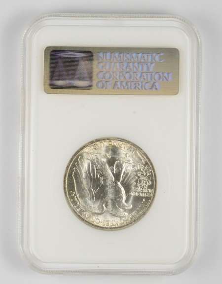 MS65 1945-S Walking Liberty Half Dollar - CAC - Graded NGC