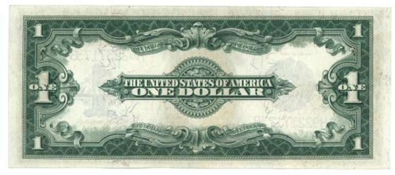 Crisp Uncirculated 1923 Large Size $1 Silver Cert