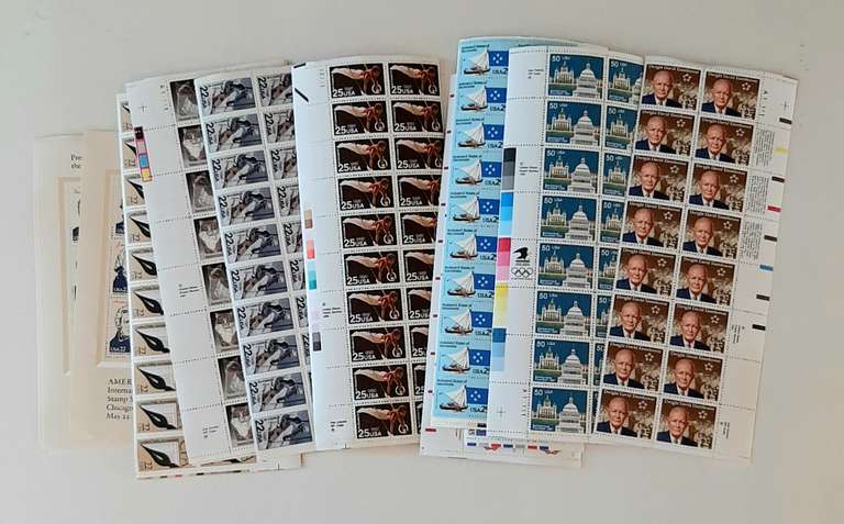 $ 146.18 Face Value Mint US Postage