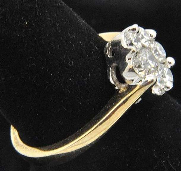STYLISH 14KT GOLD & 1.50 CARAT DIAMOND RING