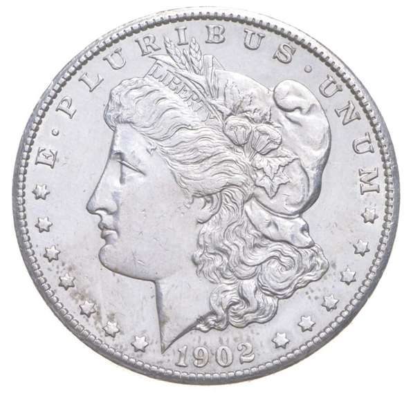 1902-S Morgan Silver Dollar