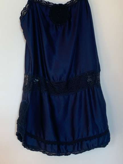 Free People Silk & Lace Slip