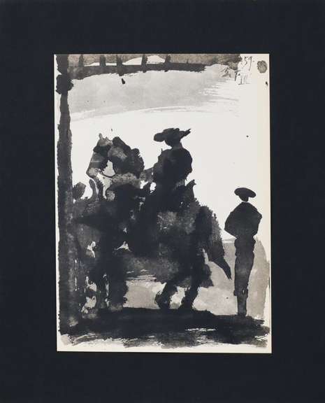 PABLO PICASSO UNTITLED (5.7.59 VIII)  1961