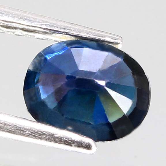 Heated only! Australian! 1.04ct midnight blue Sapphire