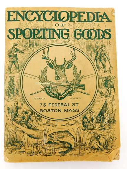 Antique National Sportsman Encyclopedia of Sporting Goods