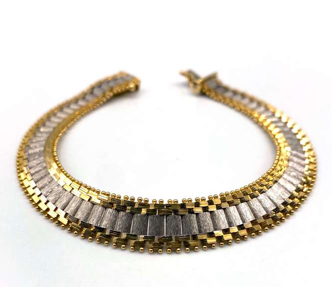 Flashy 14kt Gold Bracelet