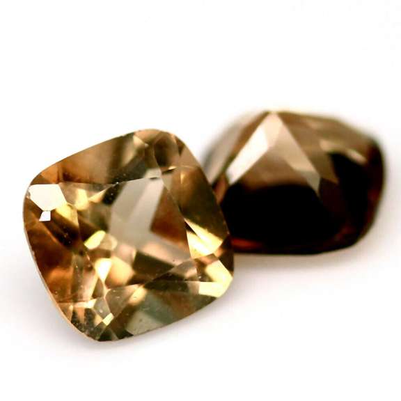Simply brilliant 3.77ct Imperial Topaz pair