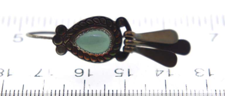 Sterling Silver Native American Earrings