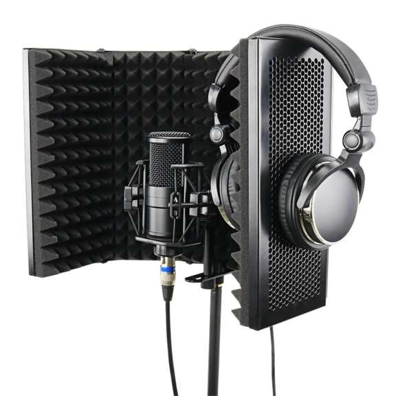 Foldable Adjustable Studio Recording Microphone