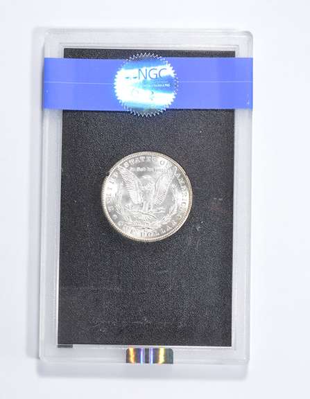 MS64 1880-CC Morgan Silver Dollar - GSA Hoard - Graded NGC