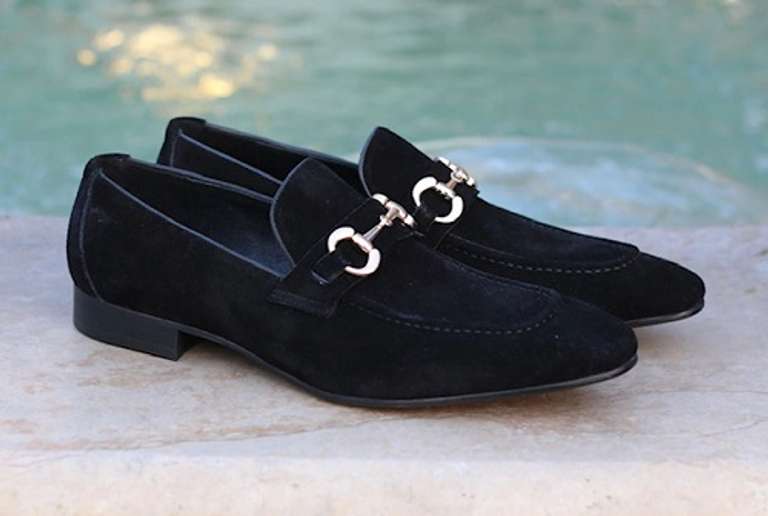 Spectacular Suede Slip-on-Loafer from Carrucci