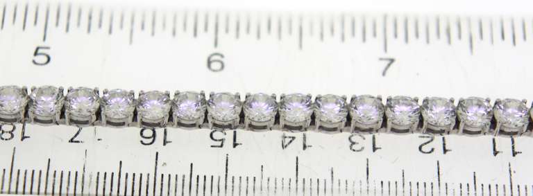 Fantasia by Deserio Cubic Zirconia Tennis Bracelet