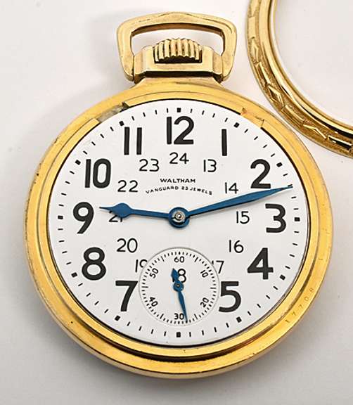 Exceptional Waltham Gold Filled Pocket Watch