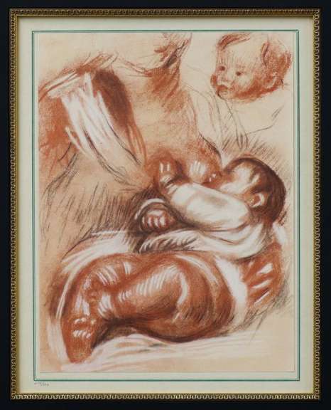 PIERRE-AUGUSTE RENOIR (AFTER) ETUDE 1956