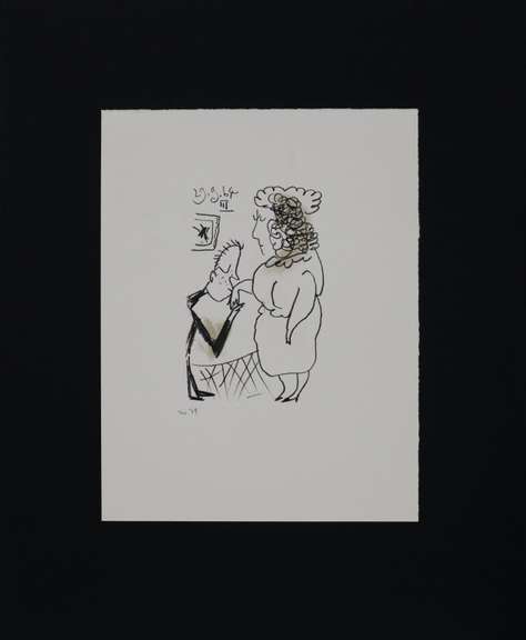 PABLO PICASSO UNTITLED (29.9.64.III) 1970